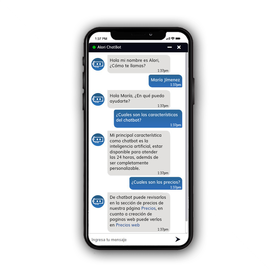 Chatbot conversacion